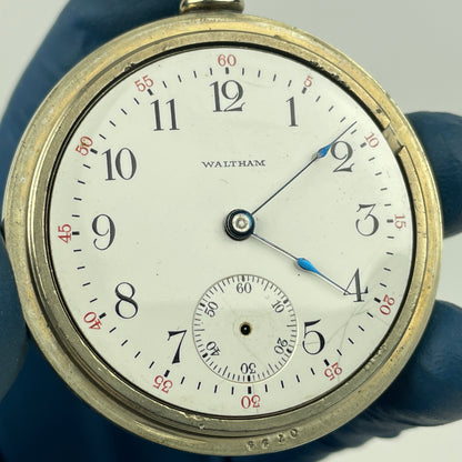 Lot 54- Waltham | 18S | 15J | Pocket Watch