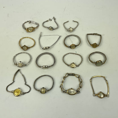 Lot 59- Assortment of 15 Ladies Wristwatches