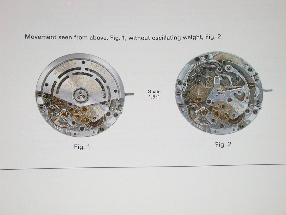 Rolex Movement and Spare Parts Catalogue Volume R7 watchpartsrus