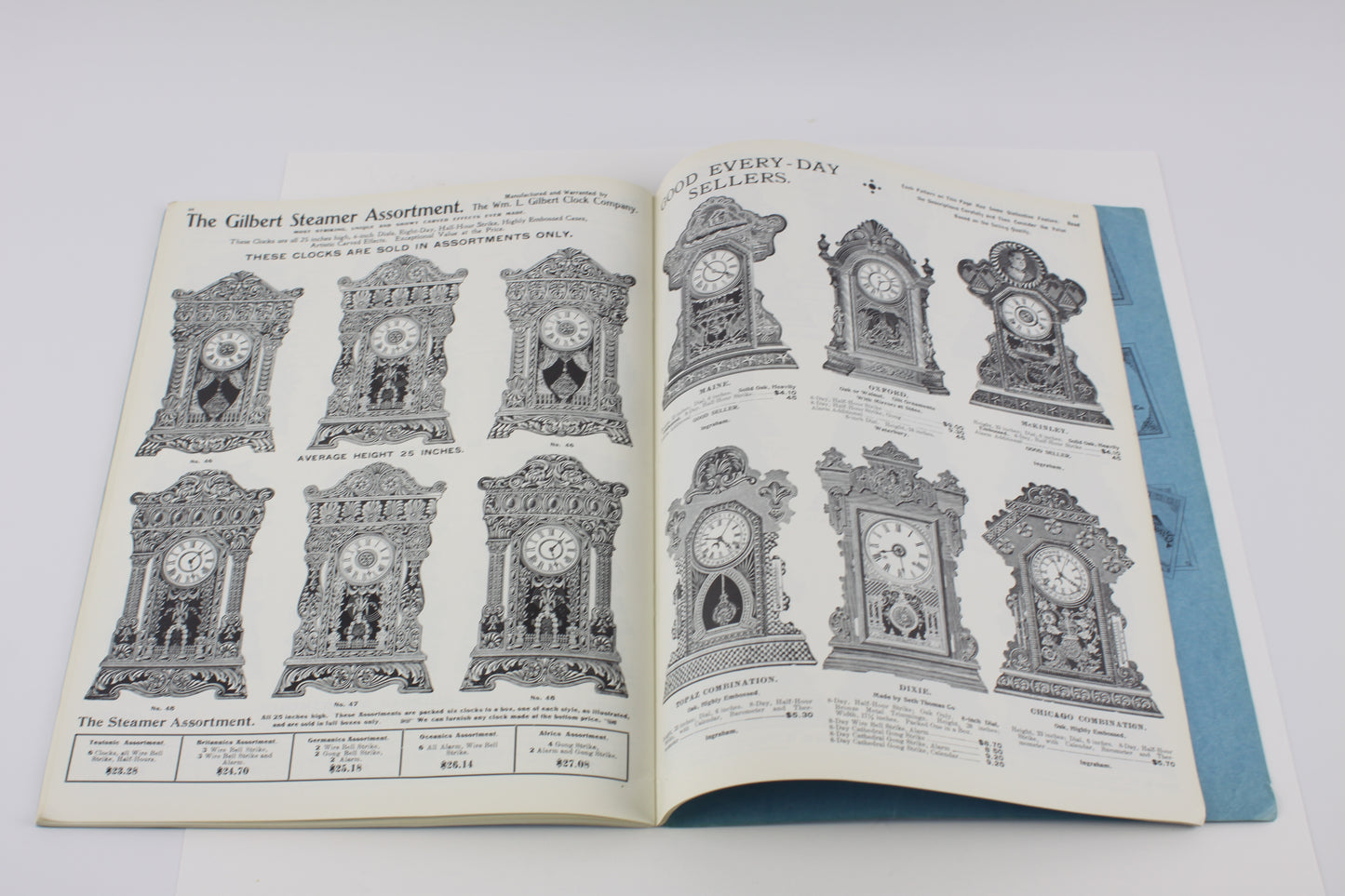 Lot 116- St. Louis Clock and Silverware Company 1904 12th Annual Catalog Re-Print