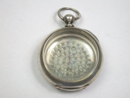 Waltham Factory 4 Ounce Coin Silver Hinged Pocket Watch Case