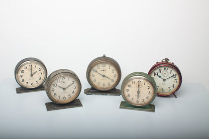 Lot 80- Assortment of American Alarm Clocks