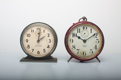 Lot 80- Assortment of American Alarm Clocks