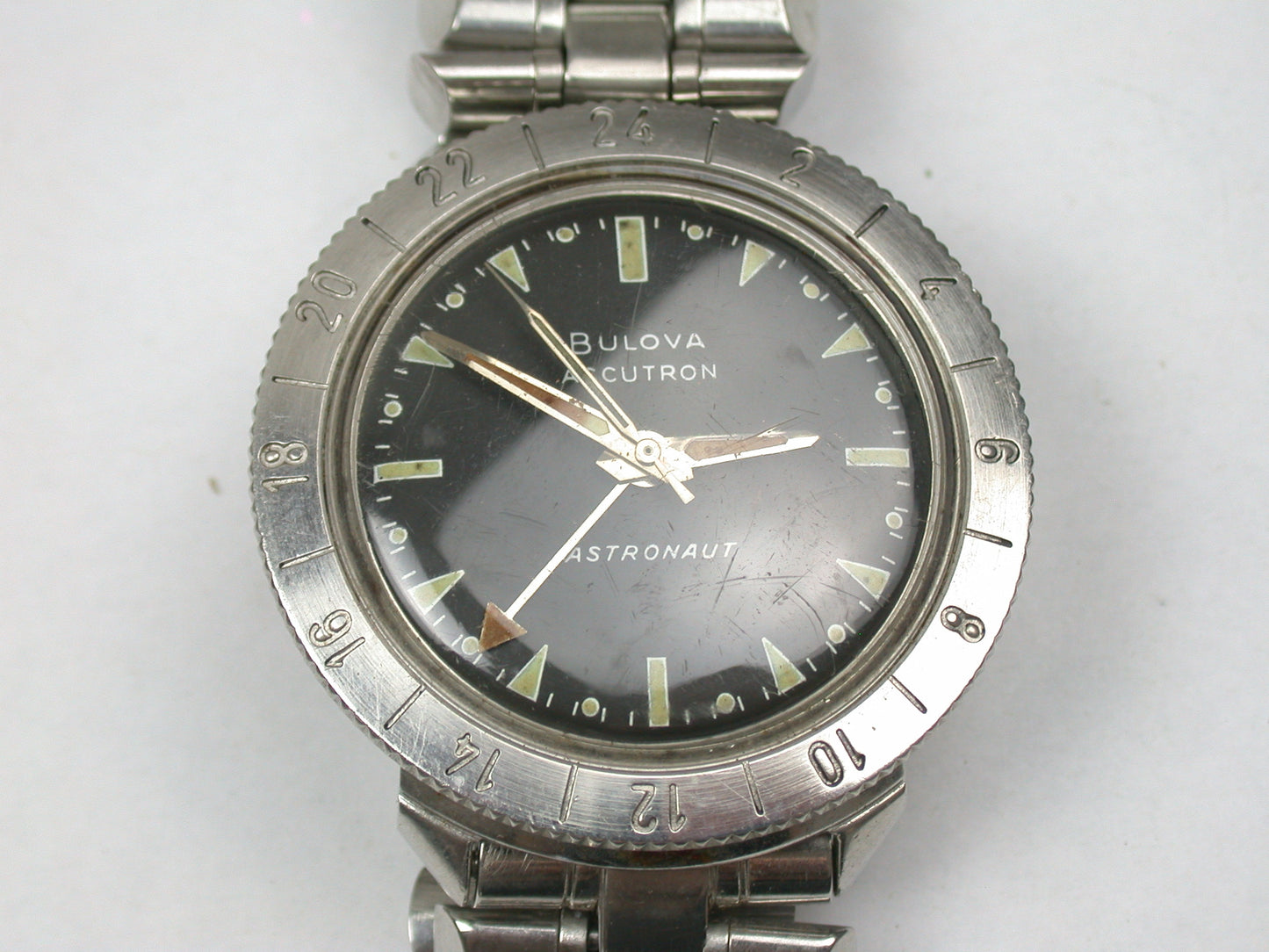 Bulova Accutron 214 “ASTRONAUT” Boxed Vintage S/S Wristwatch