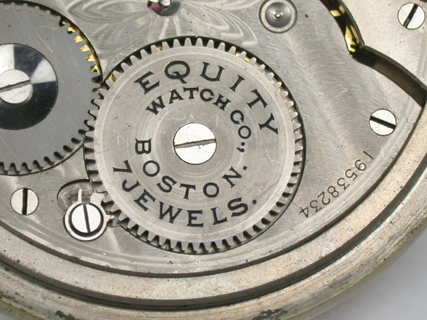 Lot 11- American Equity Boston 16 Size Nickel Open Face Pocket Watch