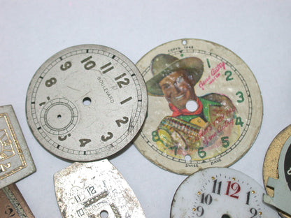 Lot 20- Large Assortment of Wristwatch Dials & Character Dials