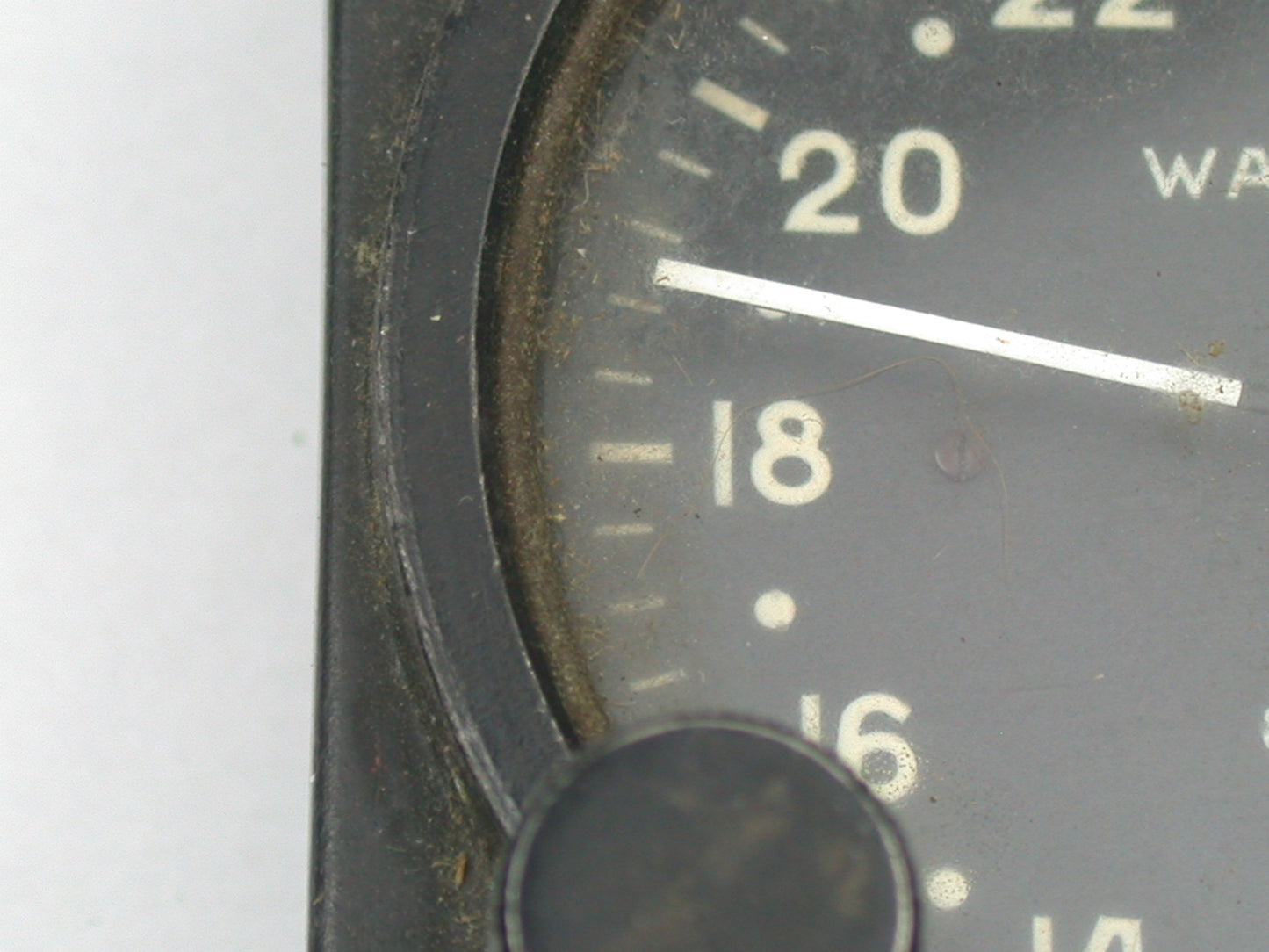 Lot 25- Swiss Wakmann Military Airplane Clock