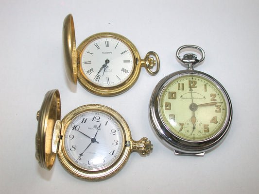 Assortment of Three Pocket Watches