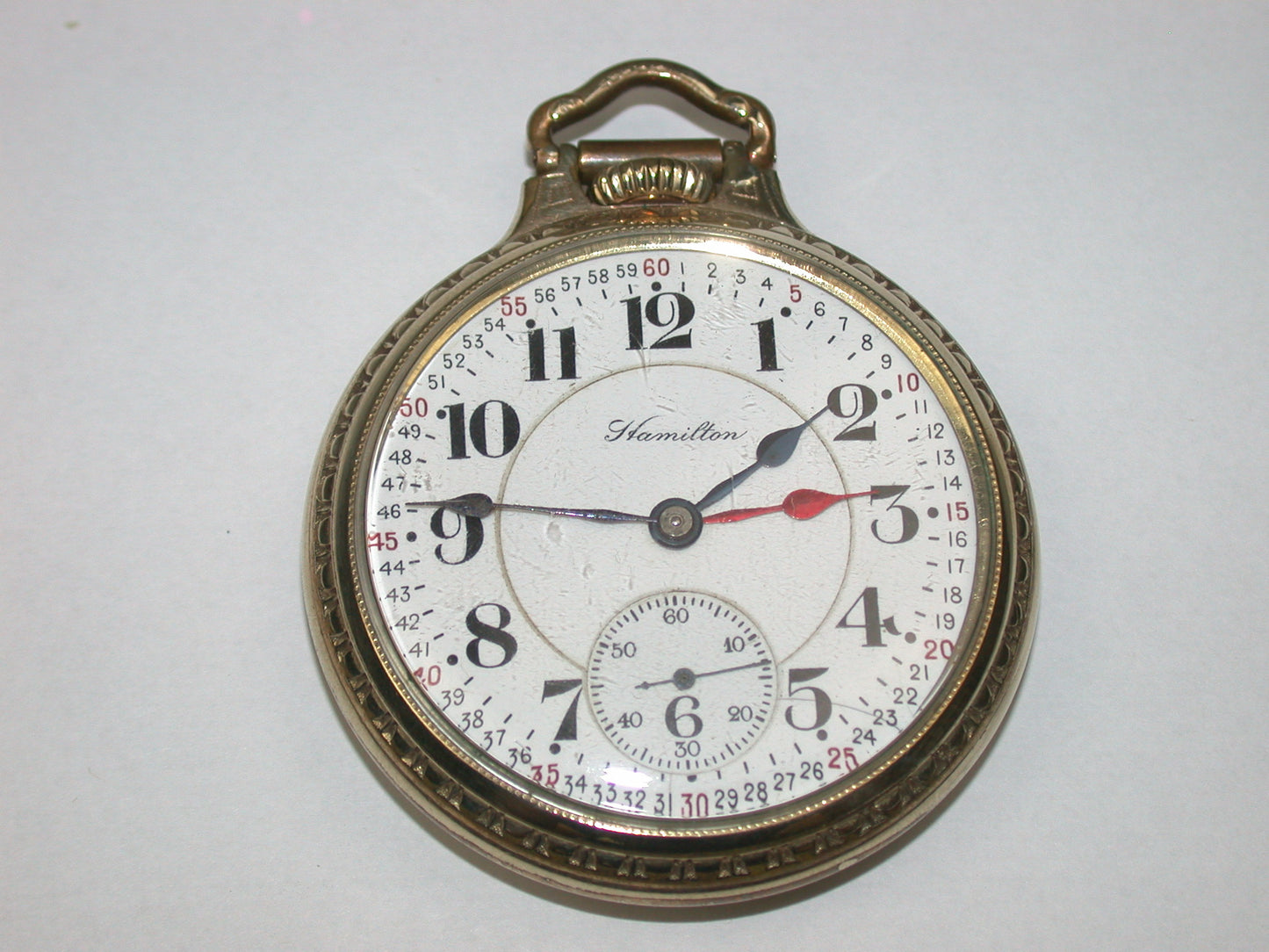 Hamilton 16 Size Grade 952 “TWO TIME ZONE” 19 Jewel Pocket Watch